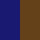 Blu notte e cuoio
